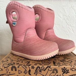 Jan and Jul Waterproof Insulated Winter Boots - Pink Size 8